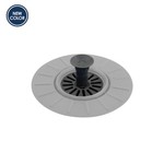 TOVOLO TOVOLO Collapsible Stopper & Strainer - Oyster Grey