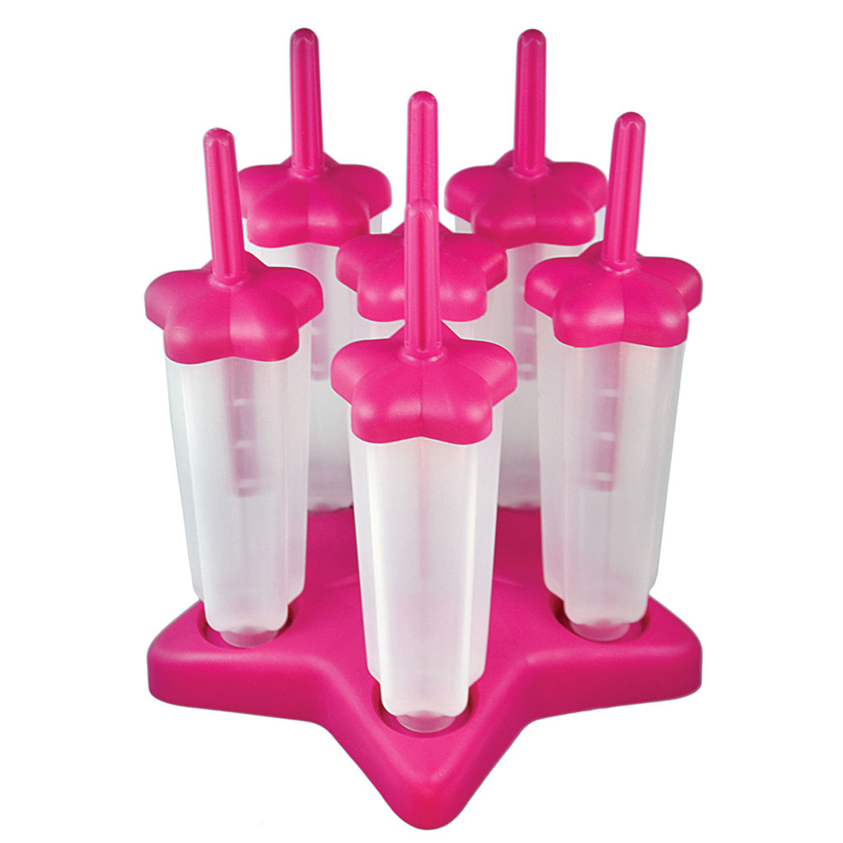TOVOLO TOVOLO Star Pop Molds S/6 - Pink DNR