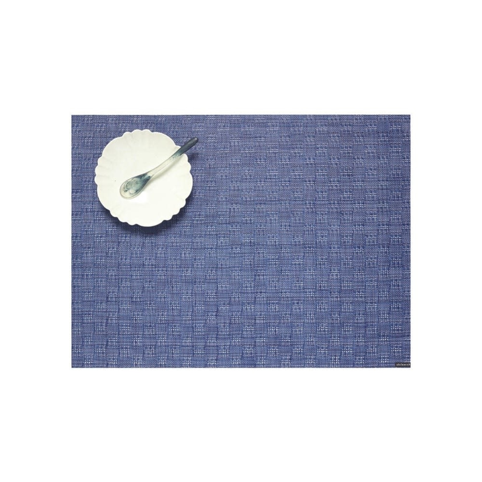 CHILEWICH CHILEWICH Bay Weave Placemat Blue Jean DNR
