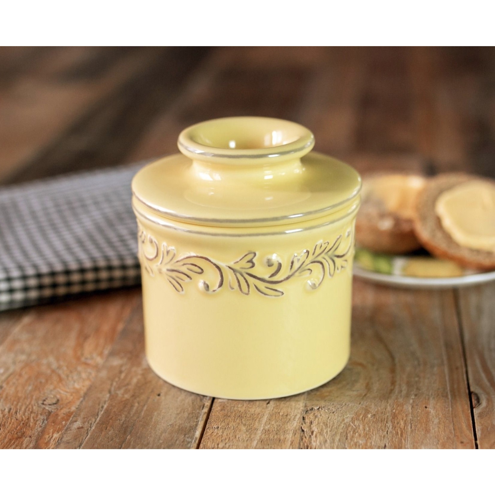 Antique Butter Bell - Goldenrod