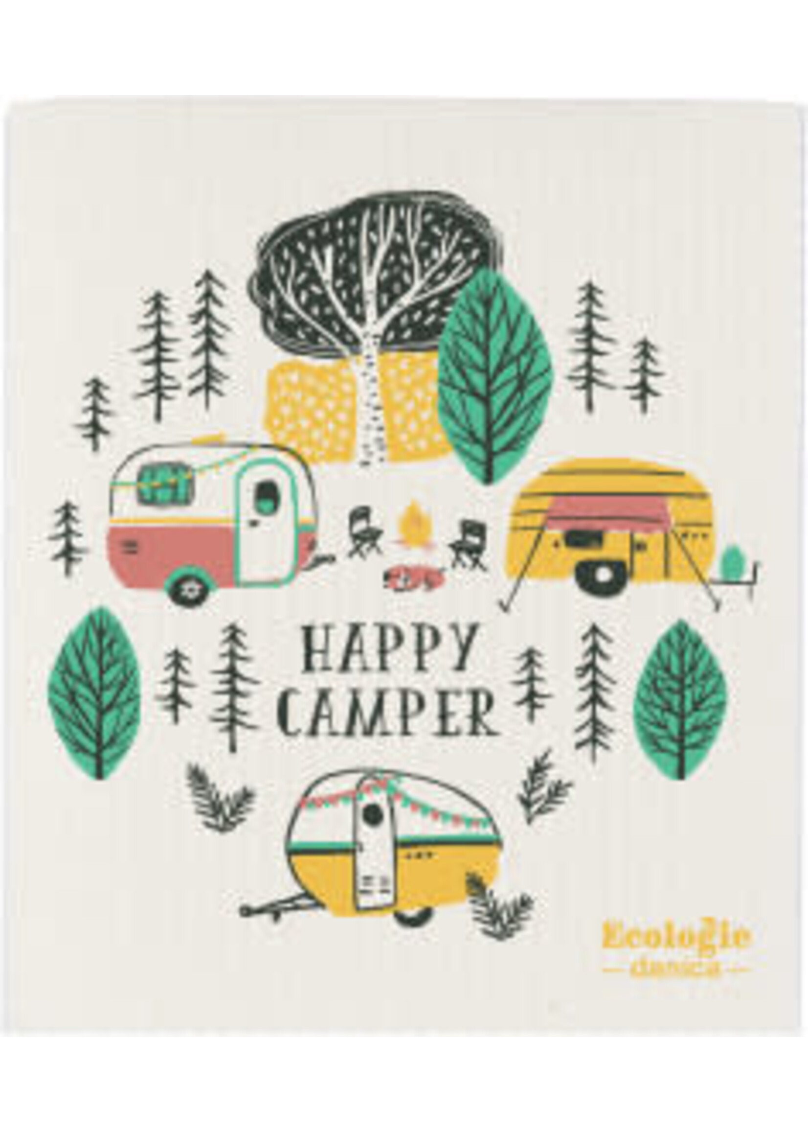 ECOLOGIE ECOLOGIE Swedish Dishcloth - Happy Camper