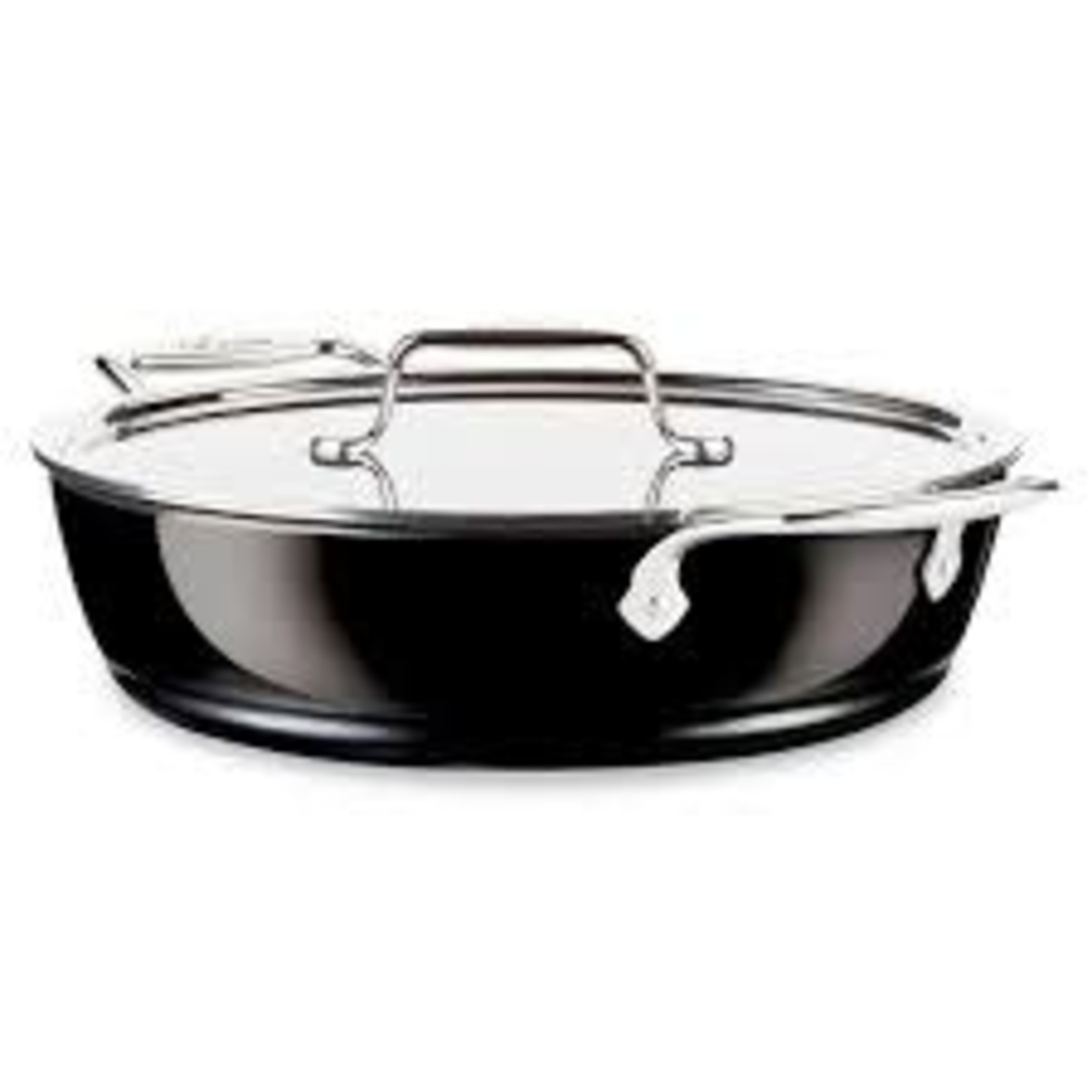 ALL CLAD ALL CLAD Fusiontec 4.5qt Universal Pan w/Lid Onyx/Black REG $526.99 DNR