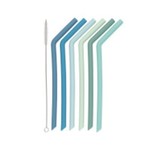 NOW DESIGNS NOW DESIGNS Smoothie Straw Set/6 - Marina