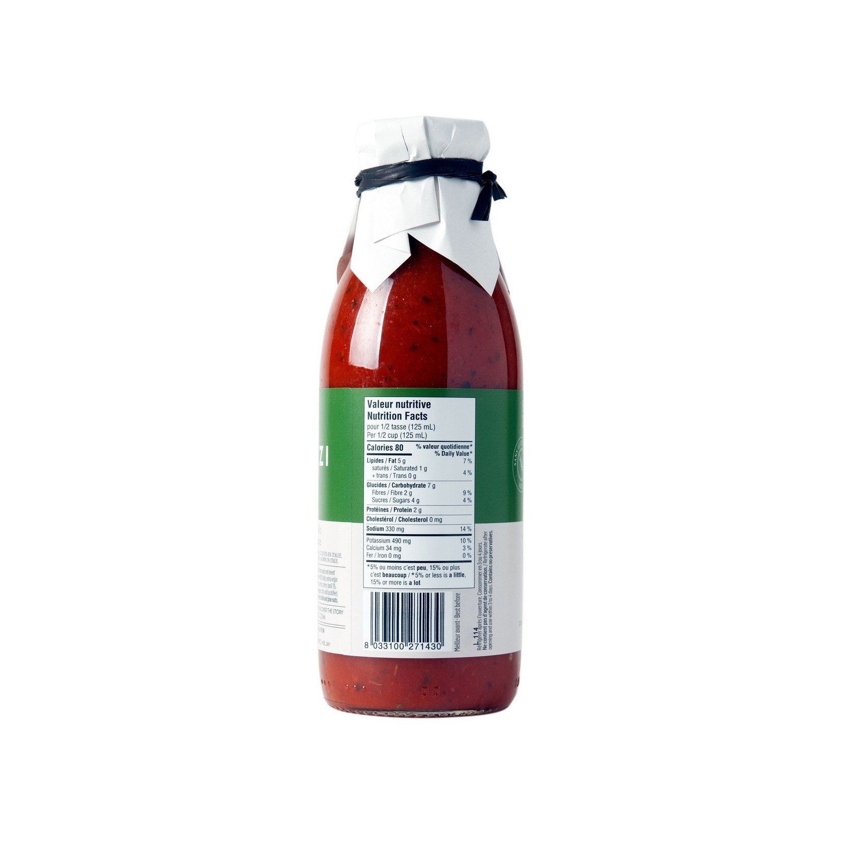 FAMIGLIA FAVUZZI FAVUZZI Tomato Basil Sauce 480ml