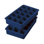 TOVOLO TOVOLO Perfect Ice Cube Trays S/2 - Deep Indigo