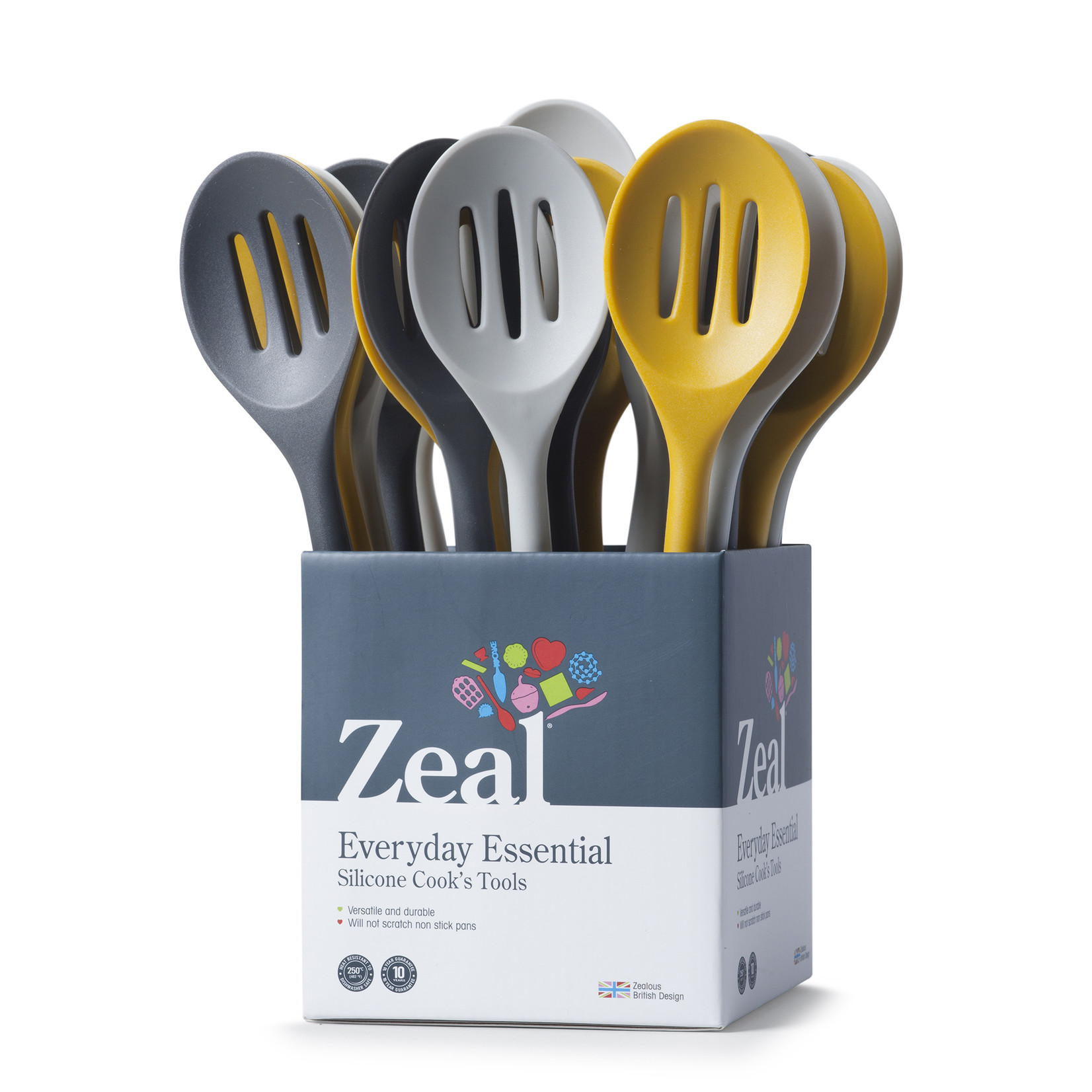 ZEAL ZEAL Silicone Slotted Spoon - Mustard DNR