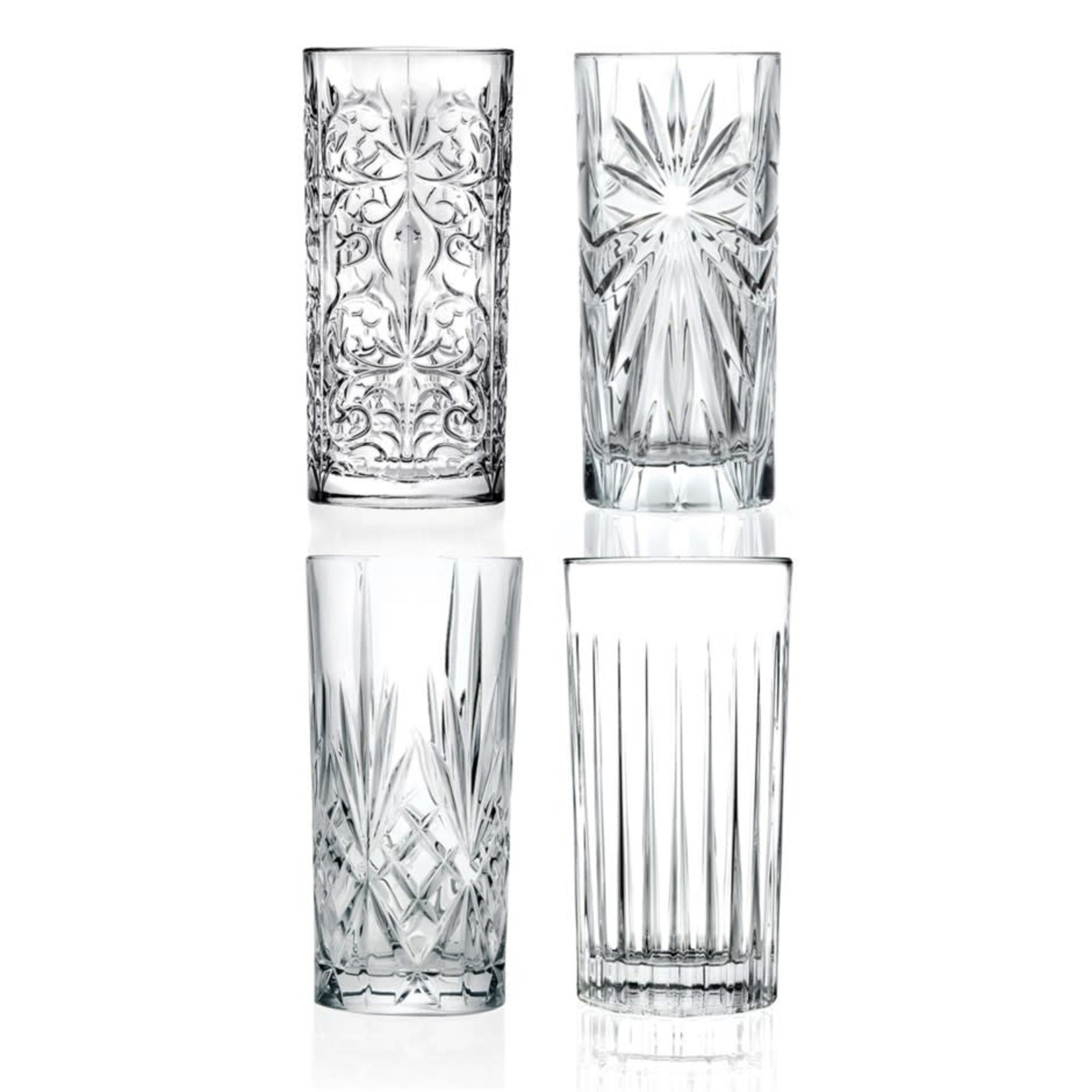 RCR RCR Mixology Highball Assorted set of 4