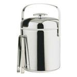 PUDDIFOOT PUDDIFOOT Ice Bucket With Tongs 1.3L - Chrome DNR