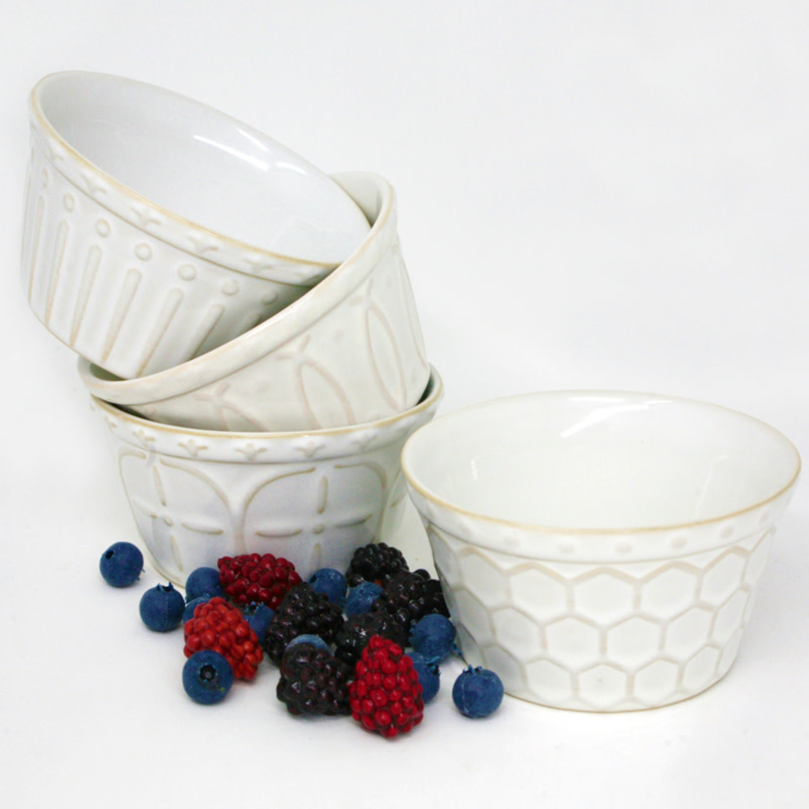 DANESCO DANESCO Le Petit Ramekin Assorted- white