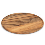 ABBOTT ABBOTT Large Round  Wood Tray w/Lip