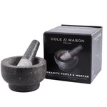 COLE & MASON COLE & MASON Mortar and Pestle Granite 5"
