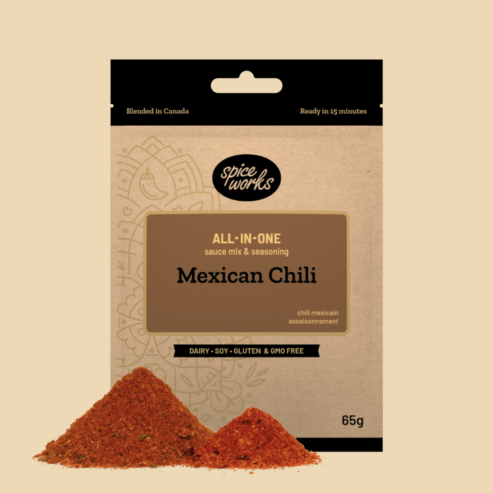 SPICE WORKS SPICE WORKS All -In- One Mexican Chilli Mix 65gm