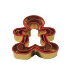 PORT STYLE Cookie Cutter S/3 - Gingerbread Man