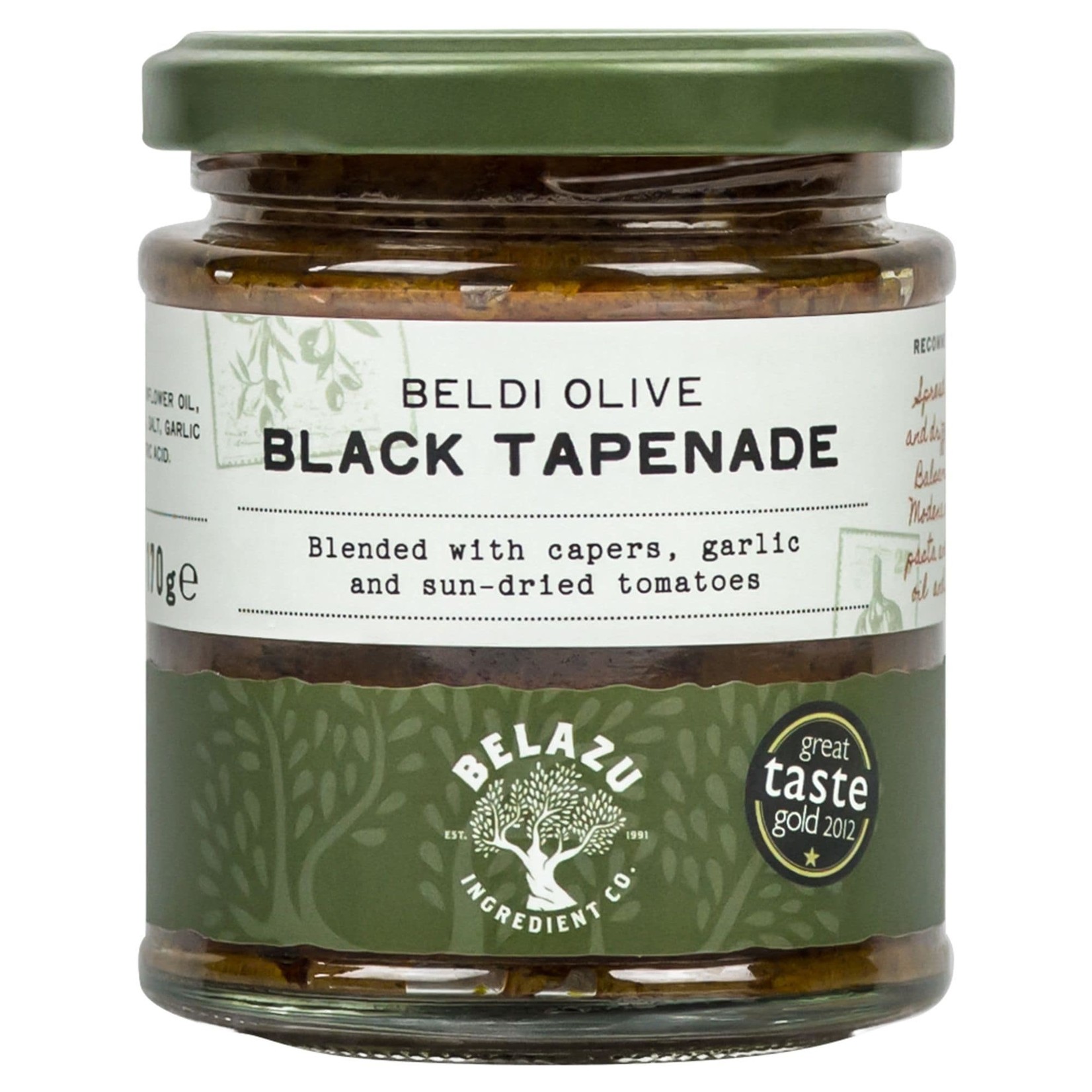 BELAZU BELAZU Black Olive Tapenade 170g