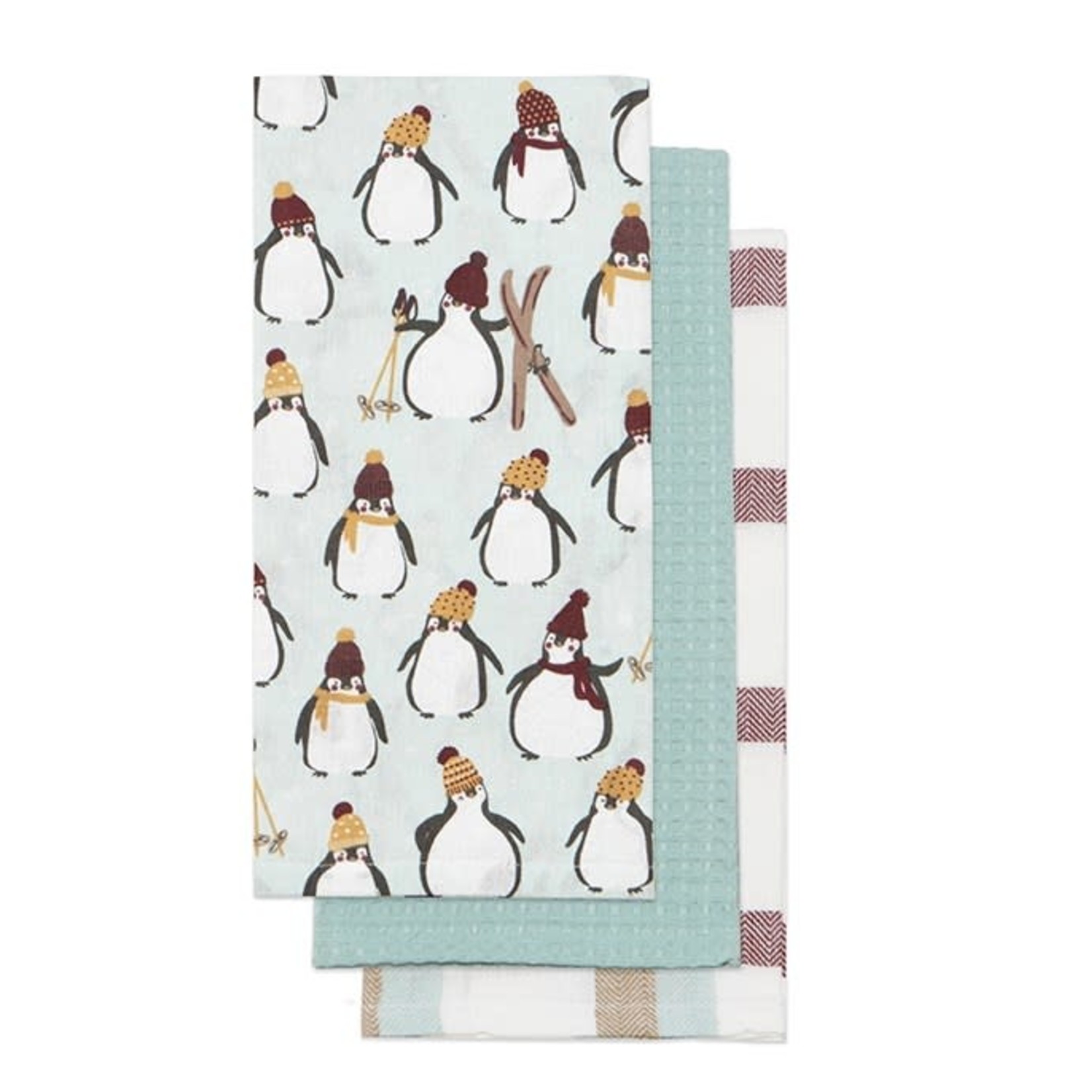 HARMAN HARMAN Penguin Tea Towel 18x26 - Blue