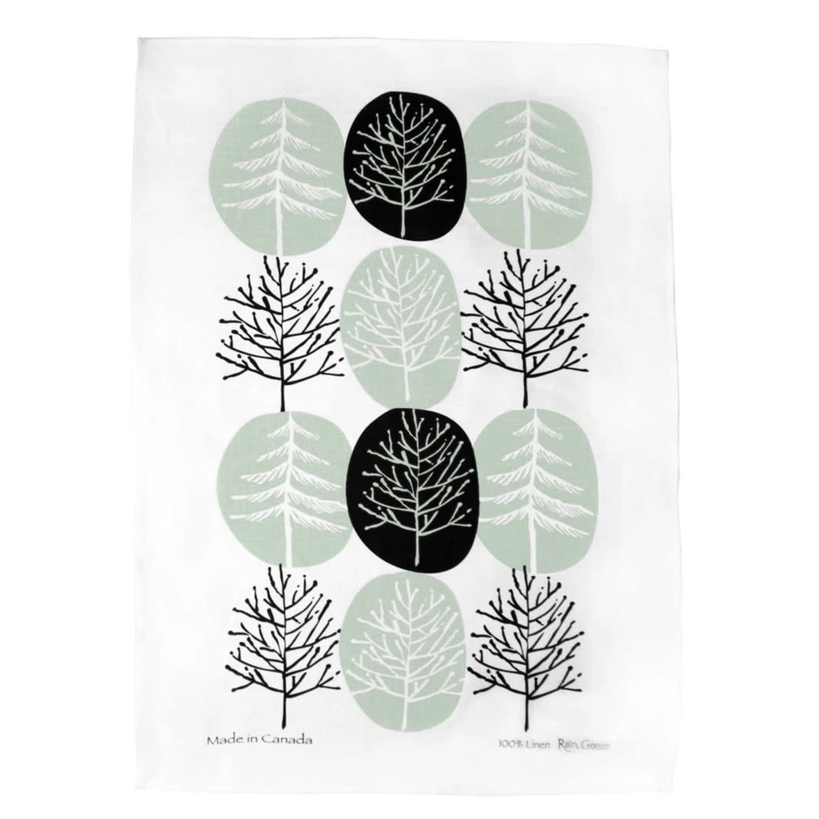 RAIN GOOSE RAIN GOOSE New Tree Tea Towel - Sage