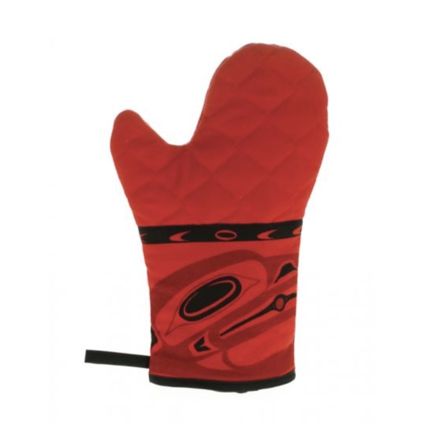 PANABO JIM CHARLIE Raven Red Oven Mitt