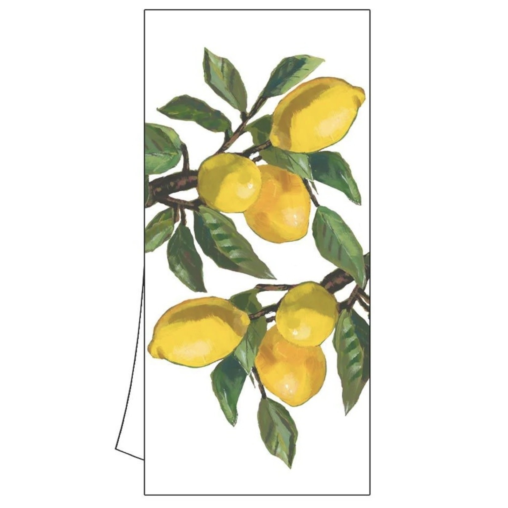 PAPER PRODUCTS DESIGN PPD Kitchen Towel Lemon Musee White Kitchen