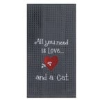 KAYDEE DESIGNS KAYDEE Waffle Tea Towel - Cat Love