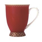 MAXWELL WILLIAMS MAXWELL WILLIAMS Classic Footed Mug - Red/White DNR