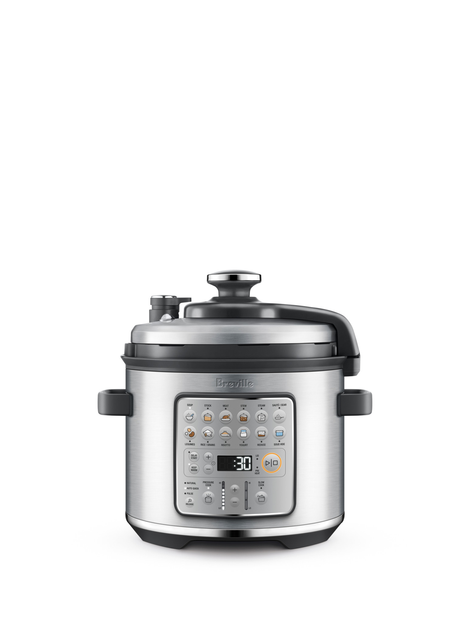 Breville Fast Slow Go Pressure Cooker, 6 qt.