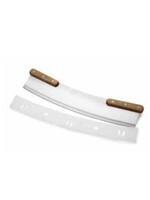 OUTSET OUTSET Pizza Cutter Mezzaluna SS