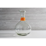 VERVE CULTURE VERVE Handblown Glass Carafe Orange DNR