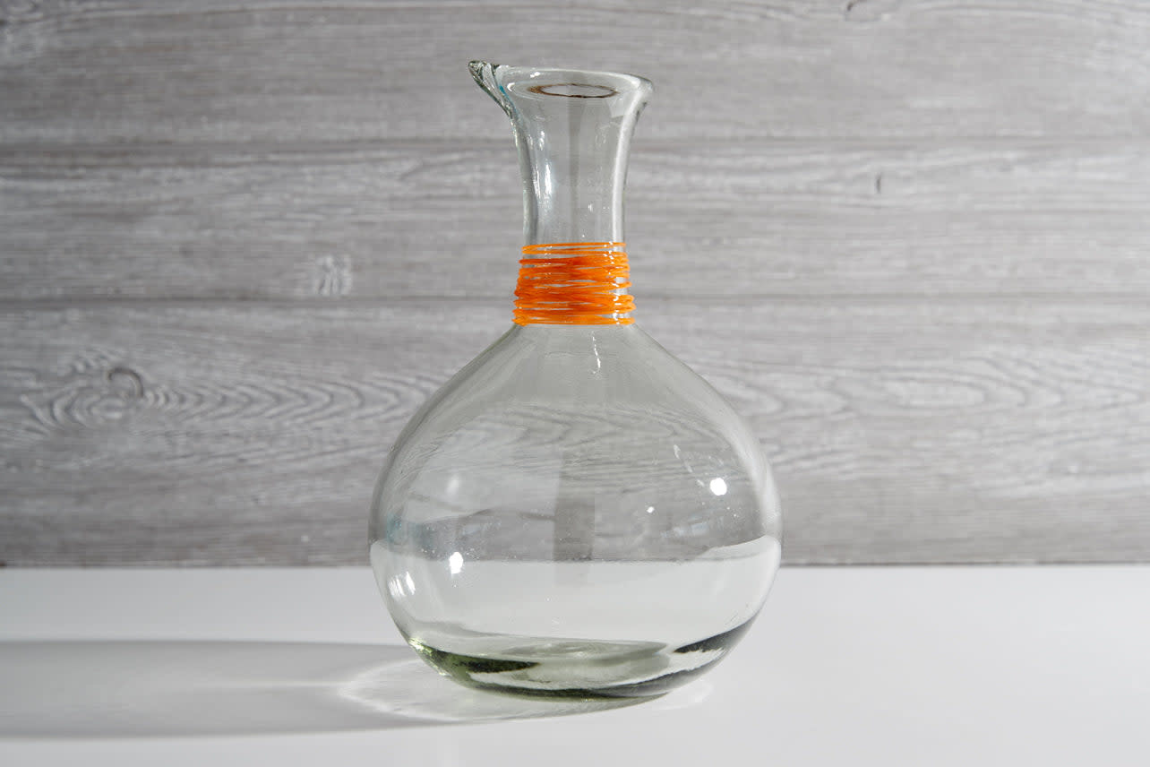 Verve Culture Verve Handblown Glass Carafe Orange Dnr Kitchen Therapy