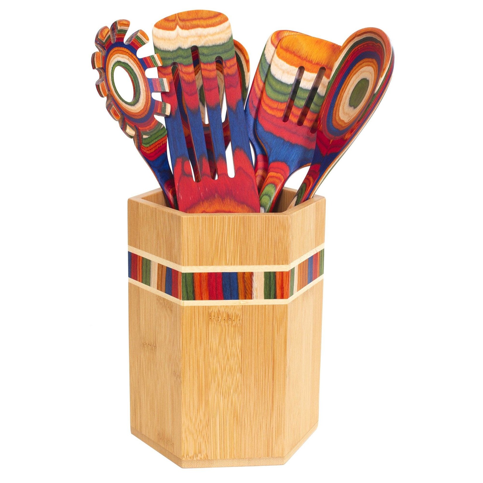 TOTALLY BAMBOO TOTALLY BAMBOO Marrakesh Utensil Holder