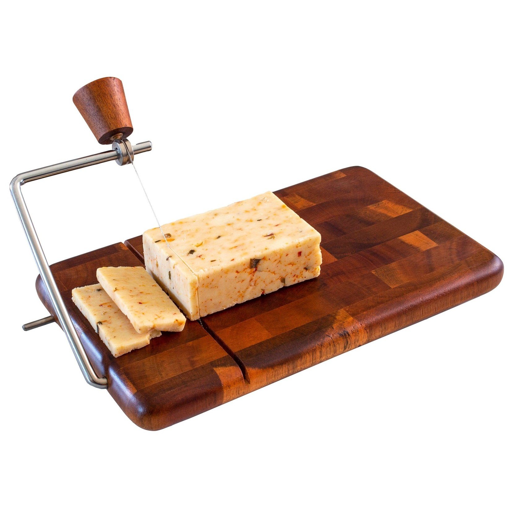 TOTALLY BAMBOO TOTALLY BAMBOO Acacia Cheese Slicer & Srv Board