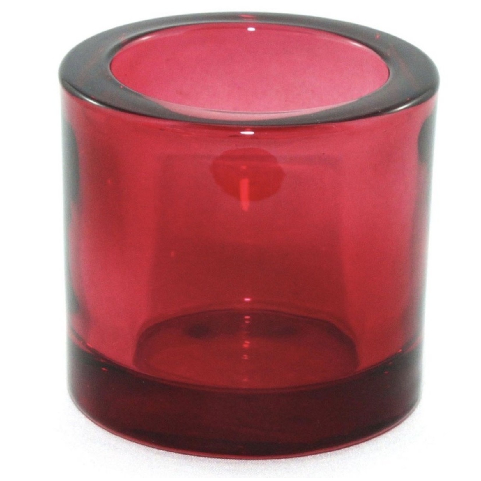 OLD COUNTRY DESIGNS OCD Heavy Glass Holder - Red