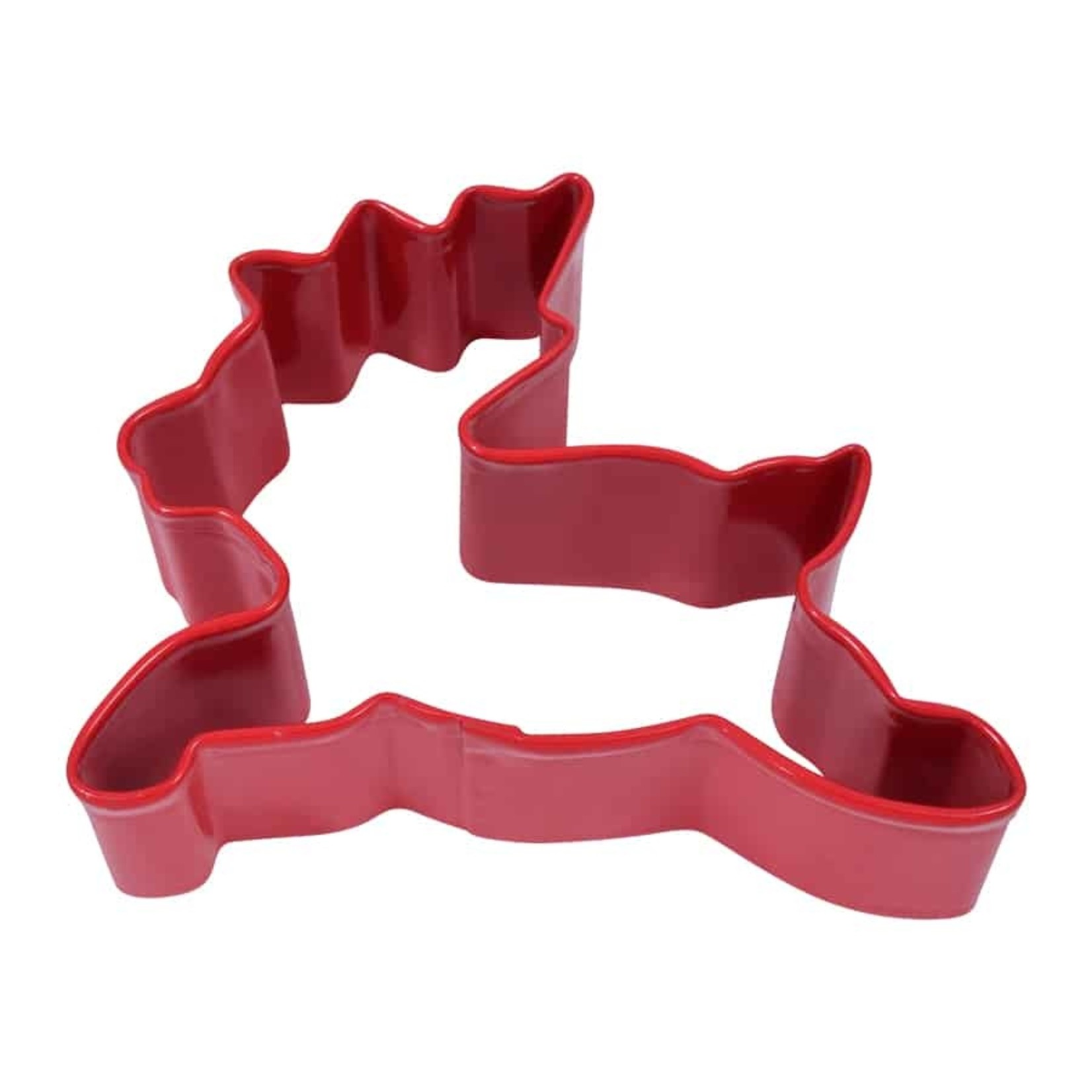R&M INTERNATIONAL R&M Cookie Cutter Reindeer 3” Red