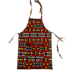 WEST AFRICAN FASHION WEST AFRICAN FASHION - Cotton Apron - Red DNR