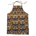 WEST AFRICAN FASHION WEST AFRICAN FASHION - Cotton Apron-Brown