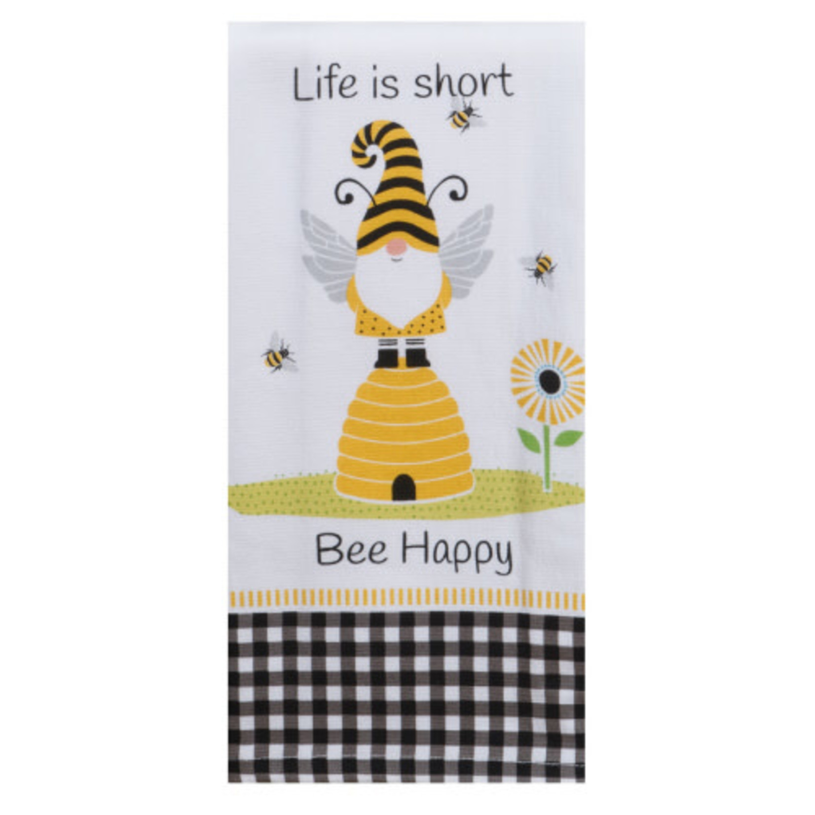 KAYDEE DESIGNS KAYDEE Toss Dual Purpose Tea Towel - Bee Happy