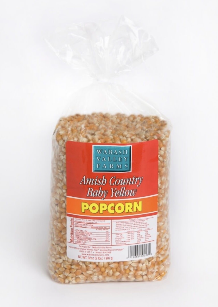 WABASH VALLEY FARMS WABASH VALLEY FARMS Baby Yellow Hullless Popcorn