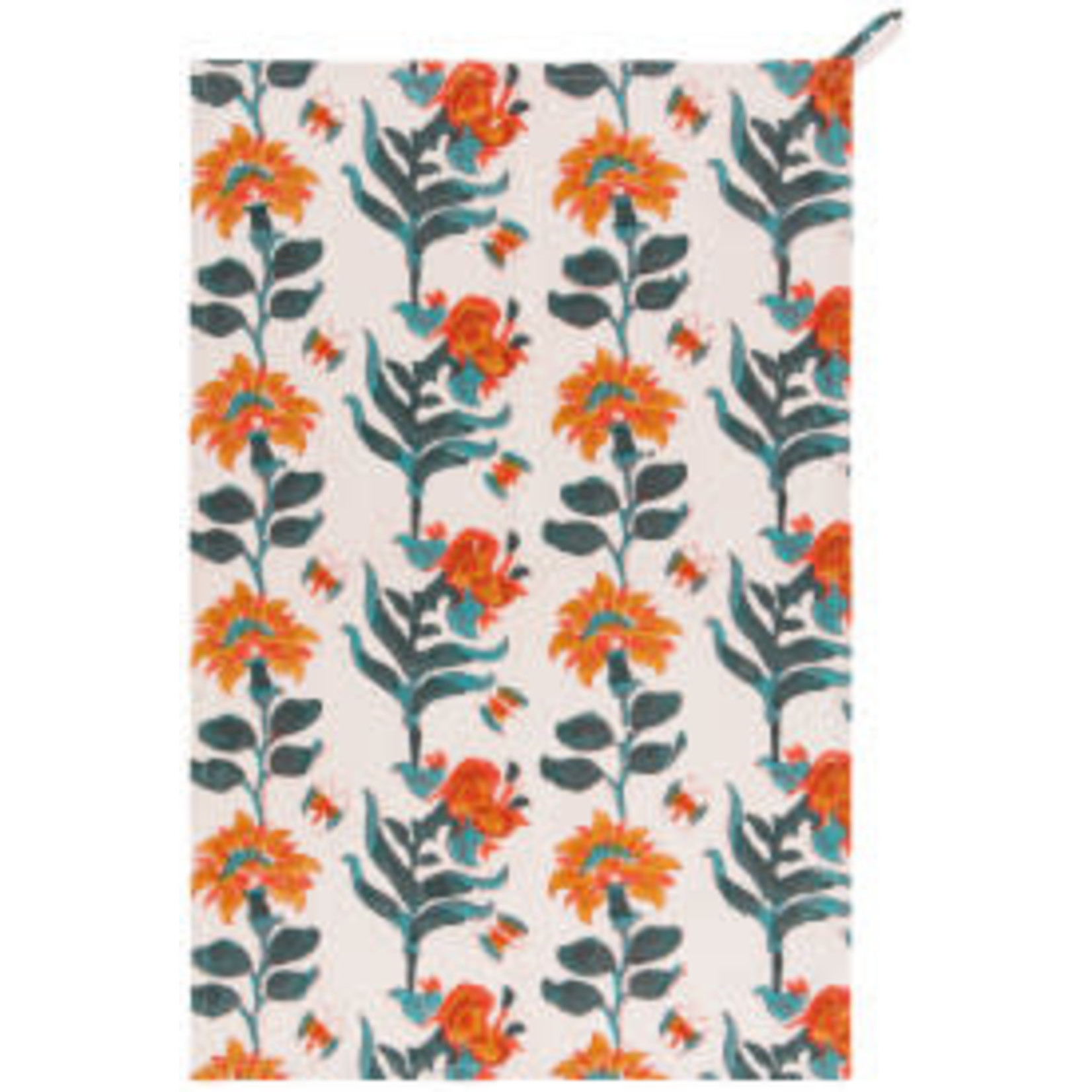 HEIRLOOM HEIRLOOM Tea Towel Block Print Marigold