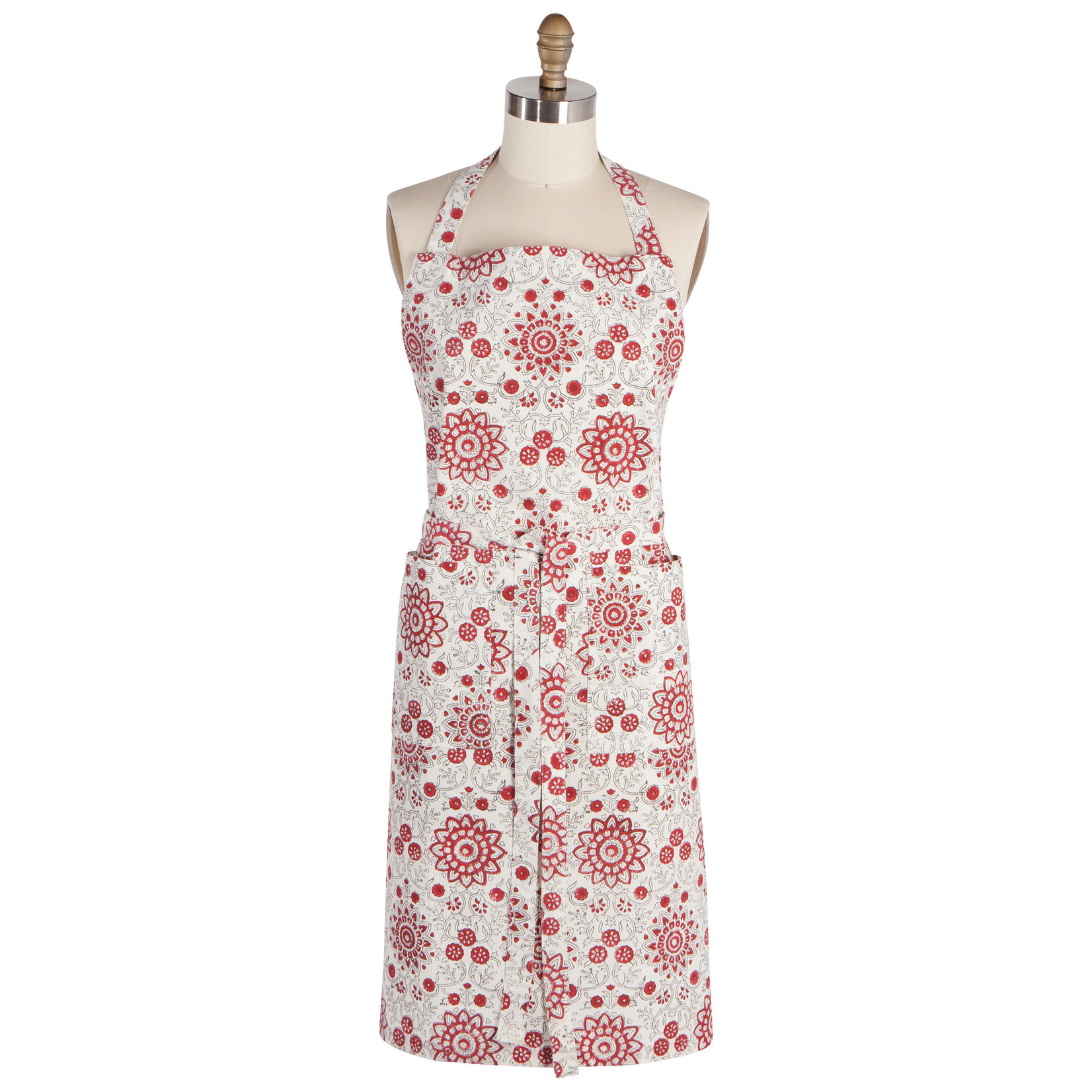 HEIRLOOM HEIRLOOM Block Print Apron - Passionflower