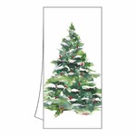 PAPER PRODUCTS DESIGN PPD Kitchen Towel - Winter Tree and Wreath