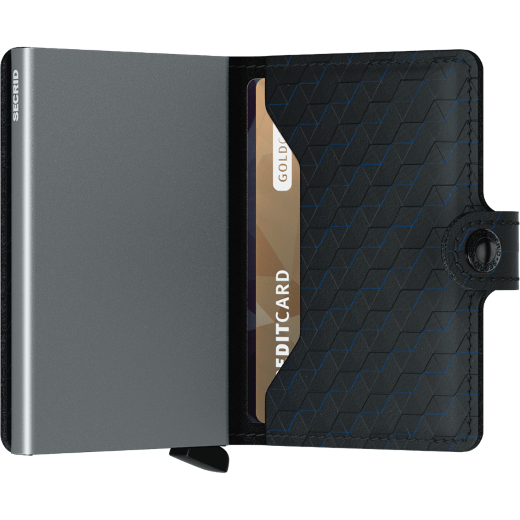 SECRID SECRID Miniwallet Optical - Black Titanium