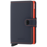 SECRID SECRID MIniwallet Matte - Night Blue & Orange