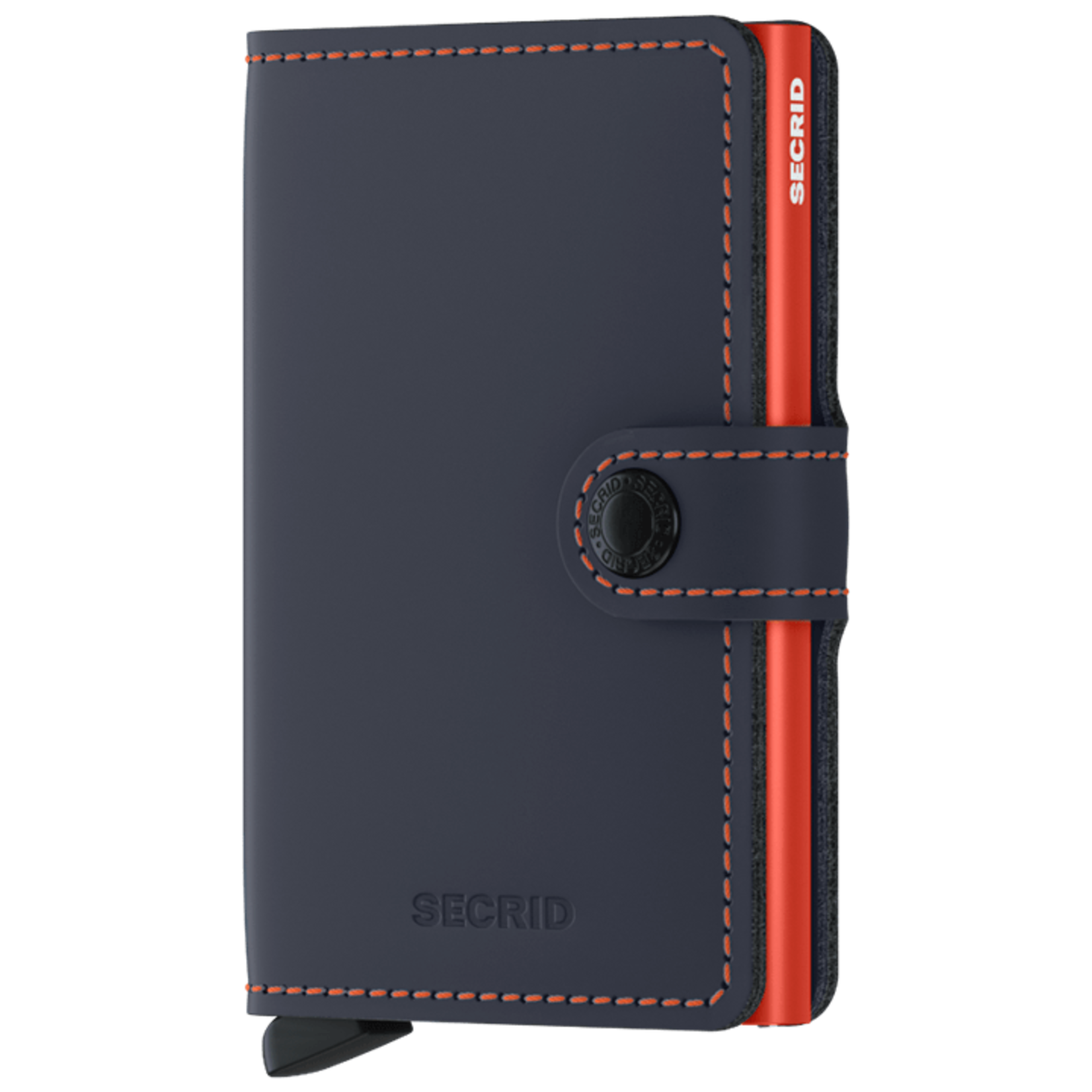 SECRID SECRID MIniwallet Matte - Night Blue & Orange