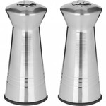 TRUDEAU TRUDEAU Salt & Pepper Shakers 4.5" - Chrome