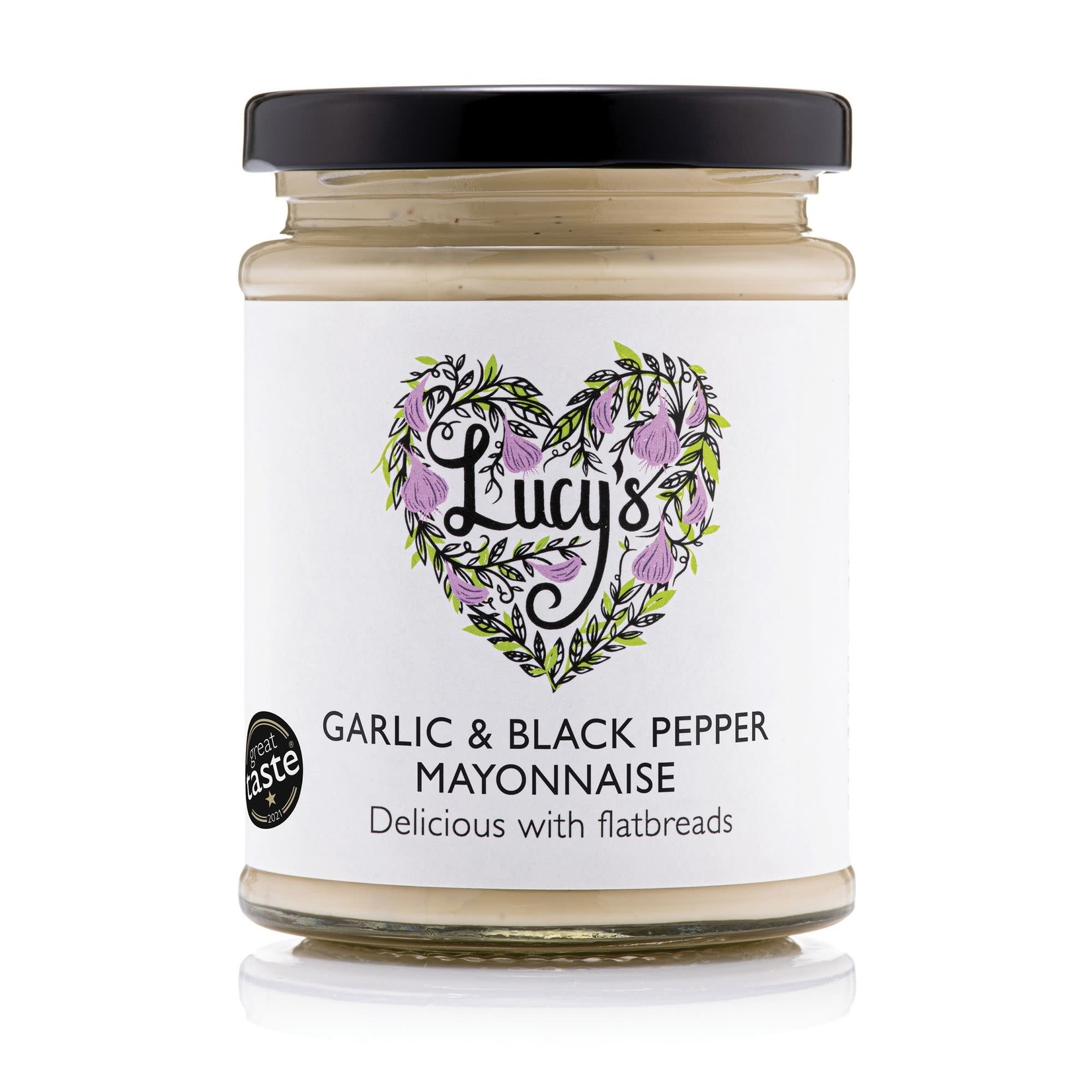 LUCY'S DRESSINGS LUCY'S DRESSINGS Garlic and Black Pepper Mayonnaise