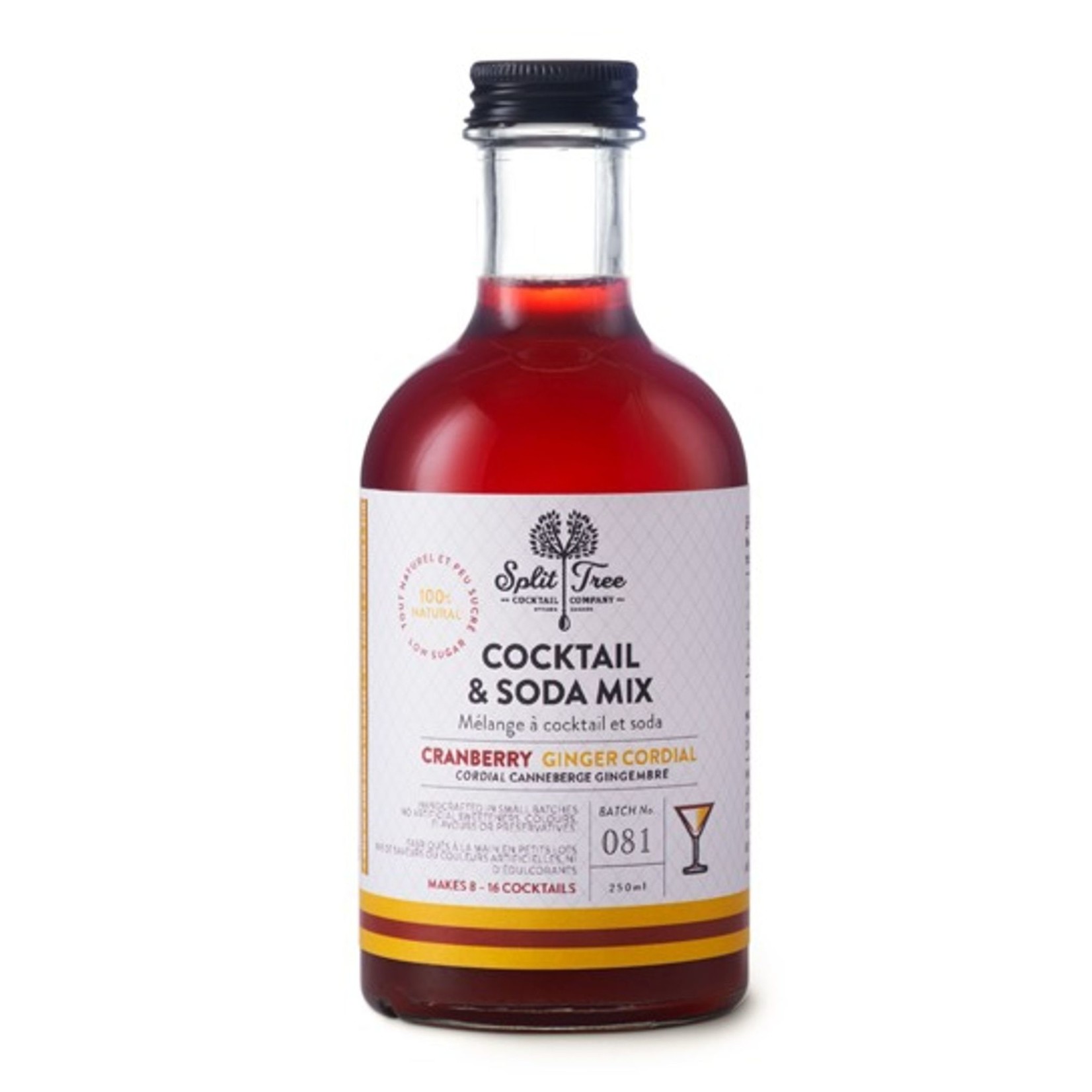 SPLIT TREE COCKTAIL CO. SPLIT TREE COCKTAIL CO. Cranberry Ginger Cordial