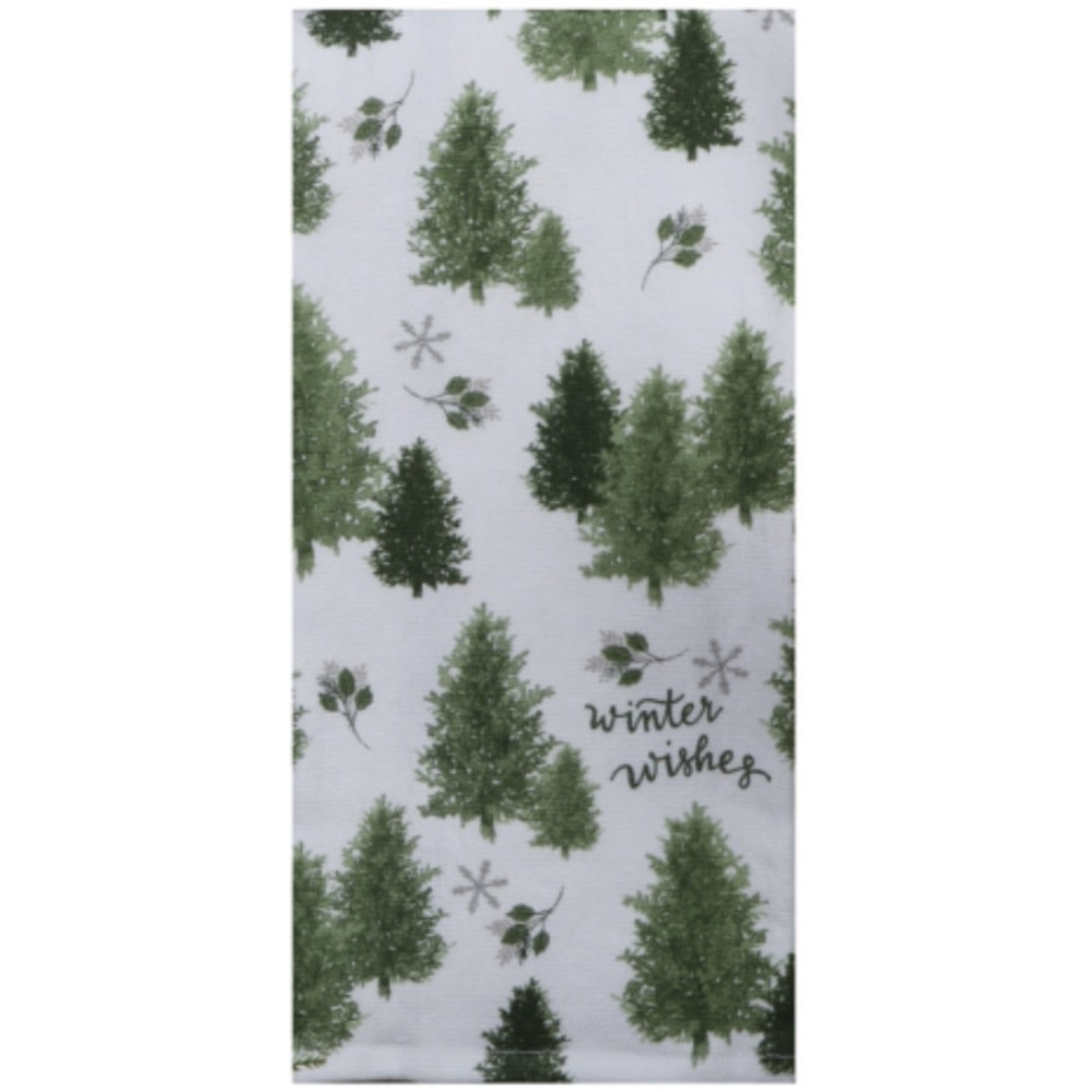 KAYDEE DESIGNS KAYDEE Dual Purpose Terry Tea Towel - Evergreen Wishes