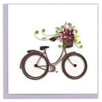 QCARD QCARD Bicycle & Flower Basket