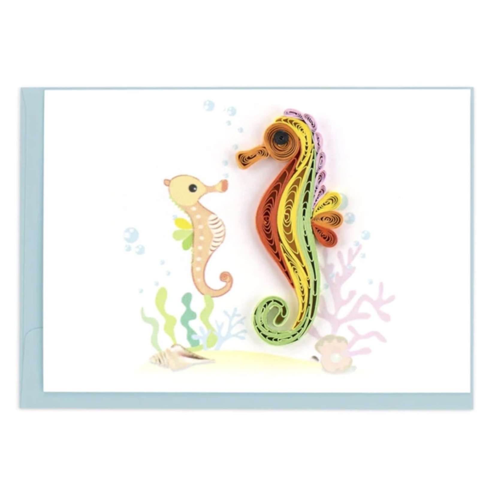 QCARD QCARD Gift Enc Seahorses