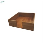 PAPER PRODUCTS DESIGN PPD Luncheon Napkin Caddy - Chestnut