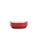 LE CREUSET LE CREUSET Heritage Oval Gratin Dishes S/4 12cm REG $85